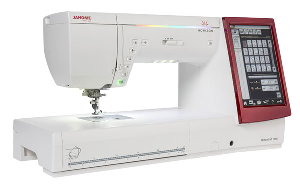 Janome Horizon Memory Craft 14000 Sewing-Embroidery Machine