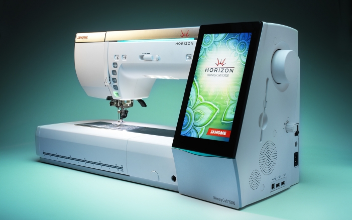 Janome Horizon Memory Craft 15000 Sewing-Embroidery Machine